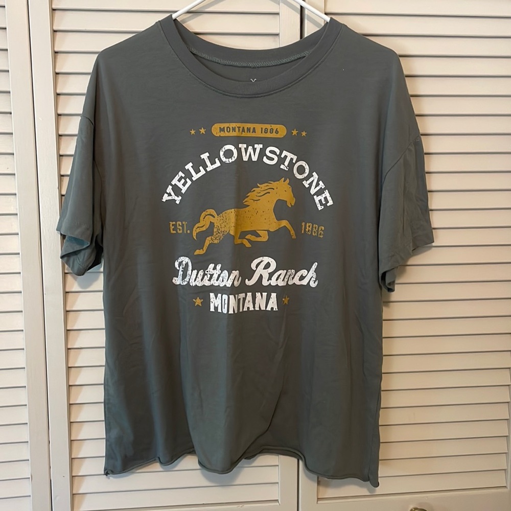 Yellow stone women’s shirt